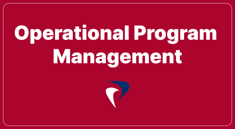 Operational Program Management